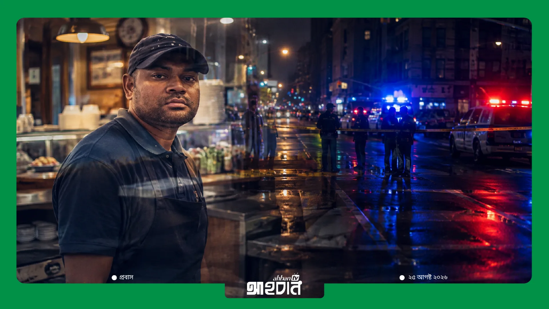 নিউইয়র্কের রেস্তোরাঁয় গুলিতে বাংলাদেশি কর্মী নিহত, আহত আরেক বাংলাদেশি